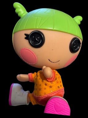 Lalaloopsy Littles Tiny Might Doll with Pink Accents - Button Eyes